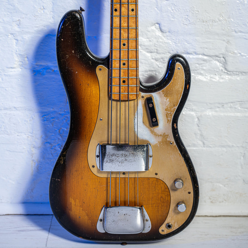 Fender Precision Bass Anodized Guard Sunburst 1957