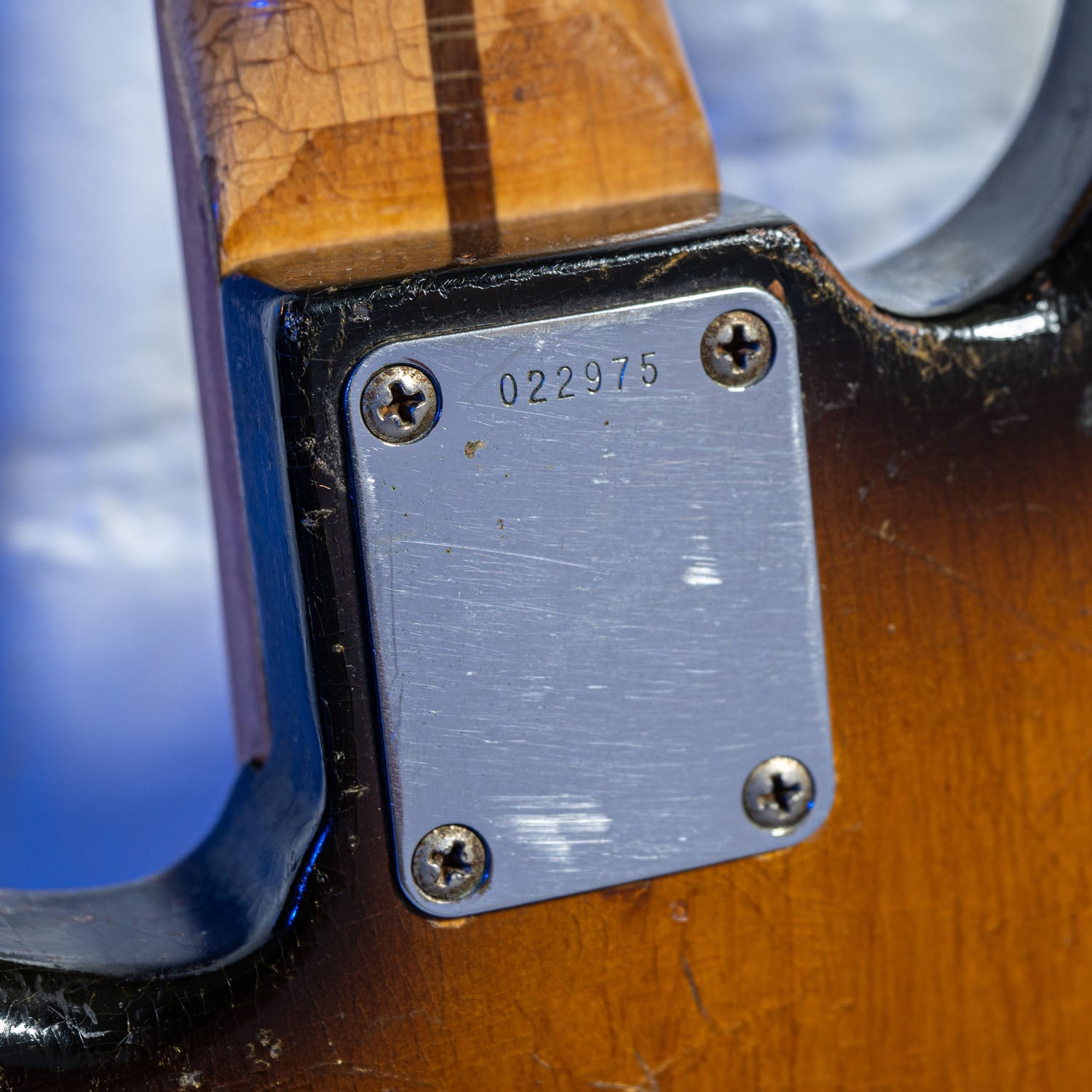Fender Precision Bass Anodized Guard Sunburst 1957