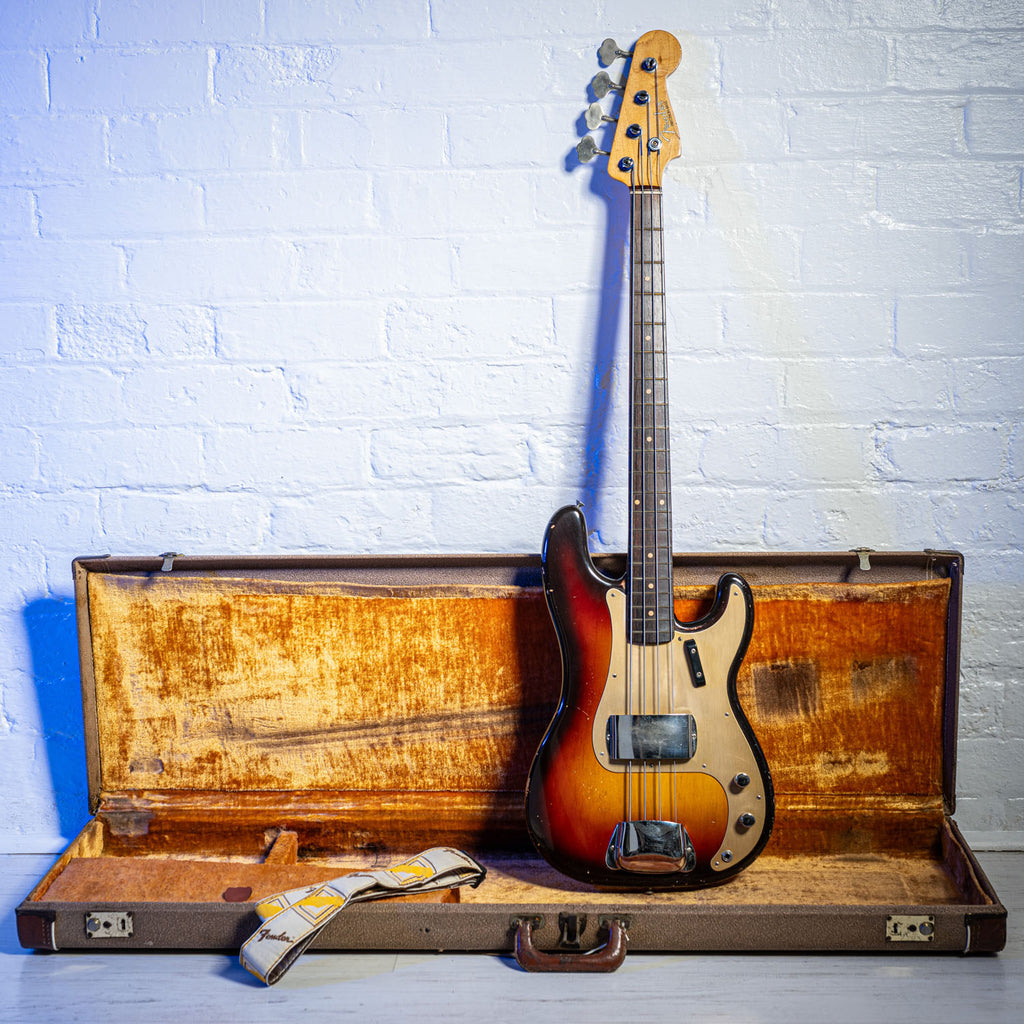 Fender Precision Bass Anodized Guard Sunburst 1959