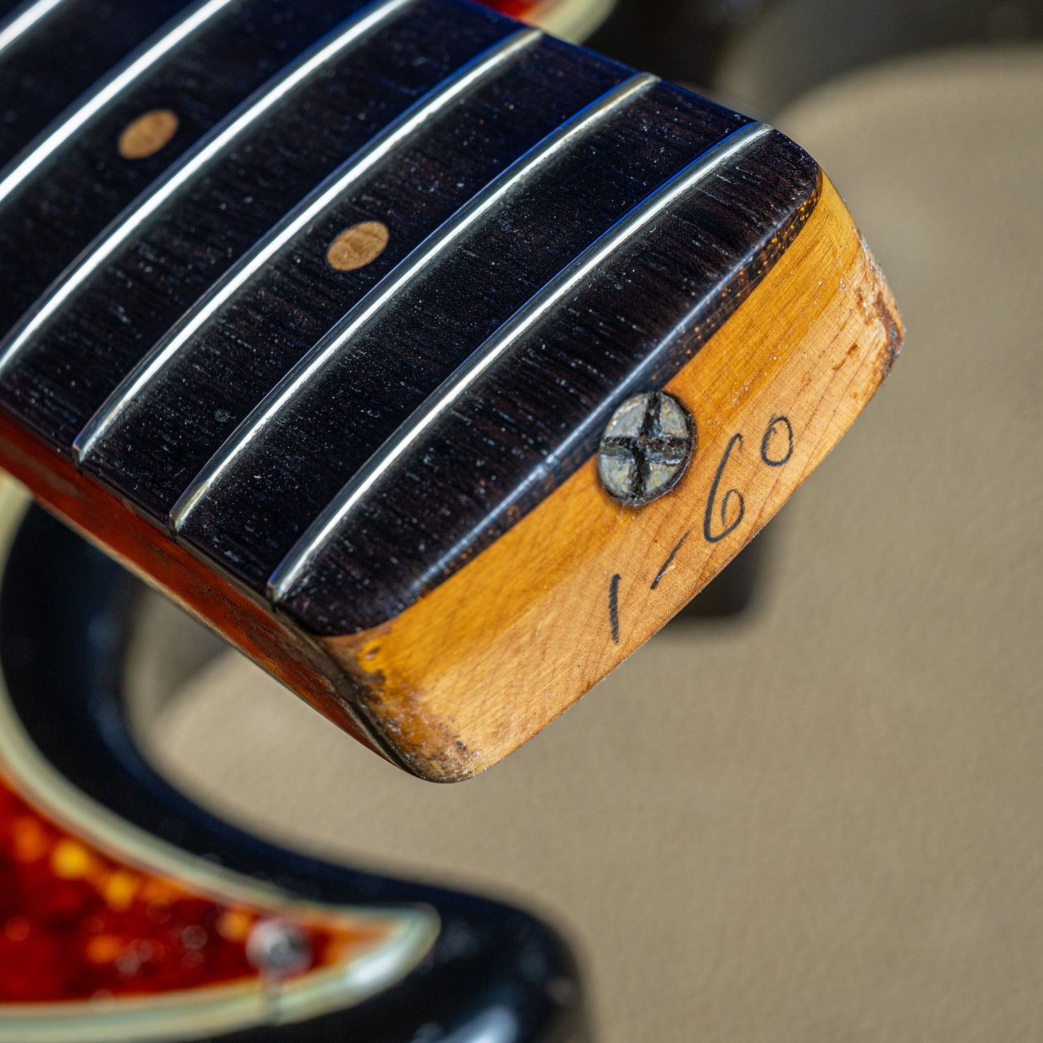 Fender Jazz Bass Stack Knob Sunburst 1960