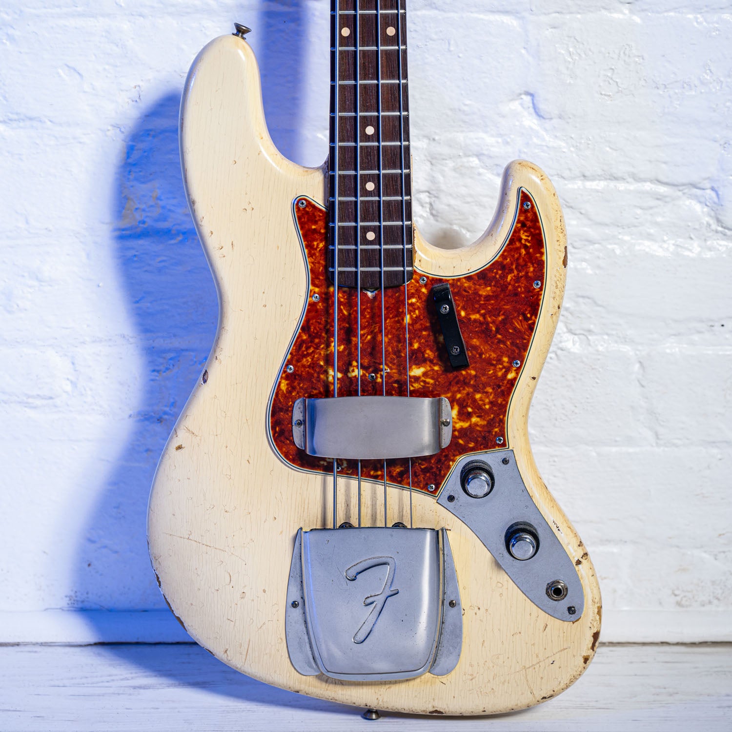 Fender Jazz Bass Stack Knob Olympic White 1960