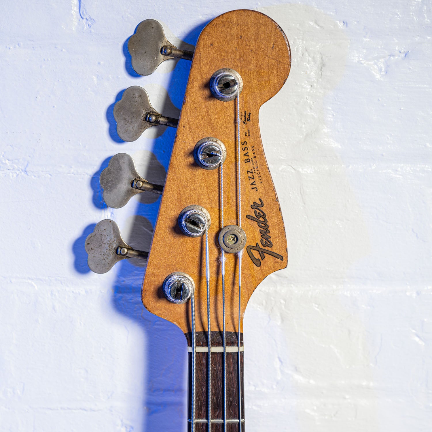 Fender Jazz Bass Stack Knob Olympic White 1960