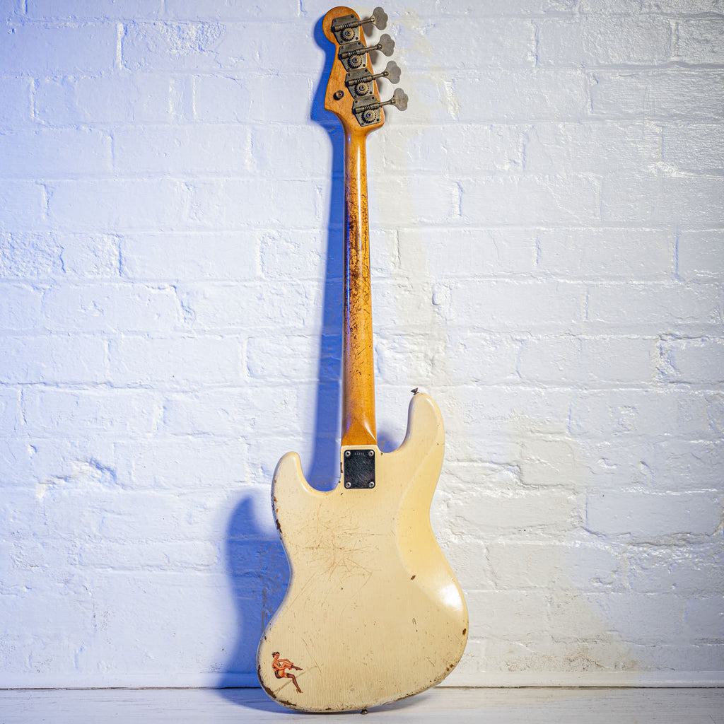 Fender Jazz Bass Stack Knob Olympic White 1960