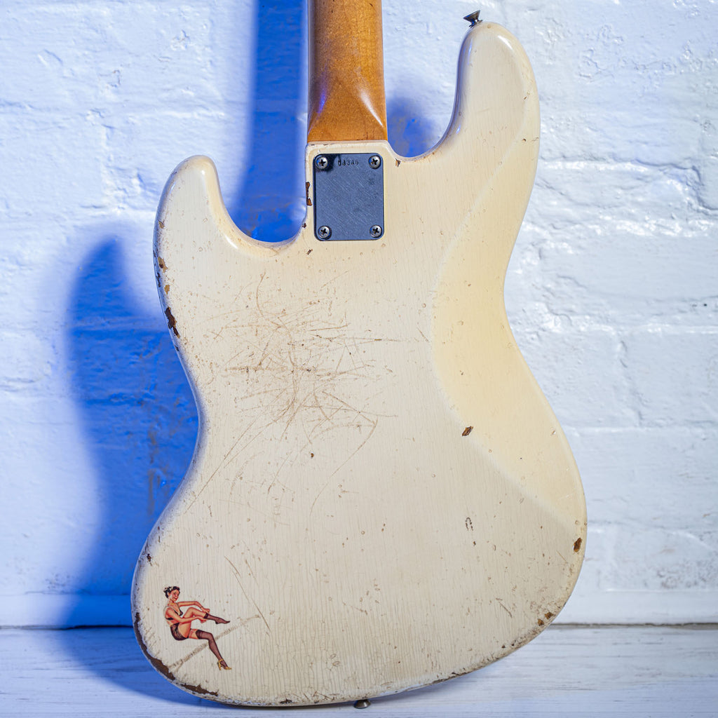 Fender Jazz Bass Stack Knob Olympic White 1960
