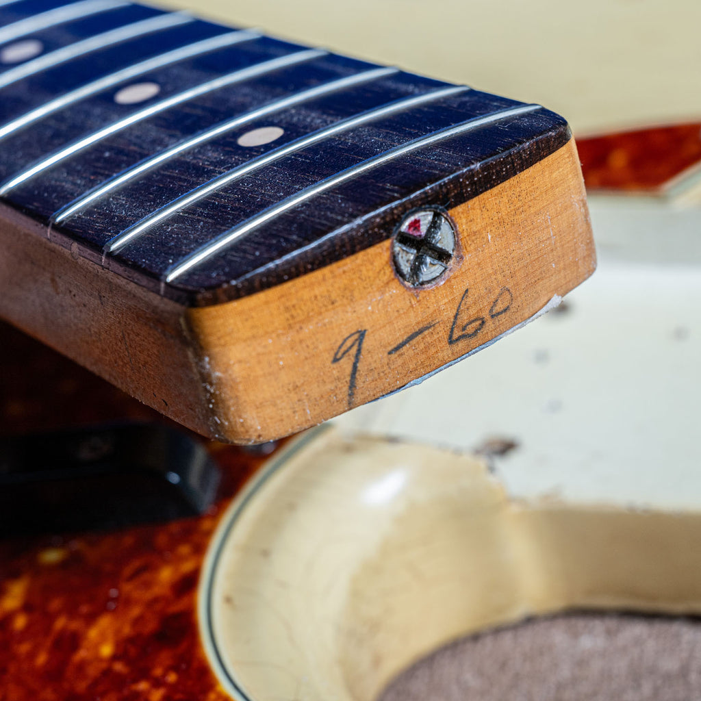 Fender Jazz Bass Stack Knob Olympic White 1960