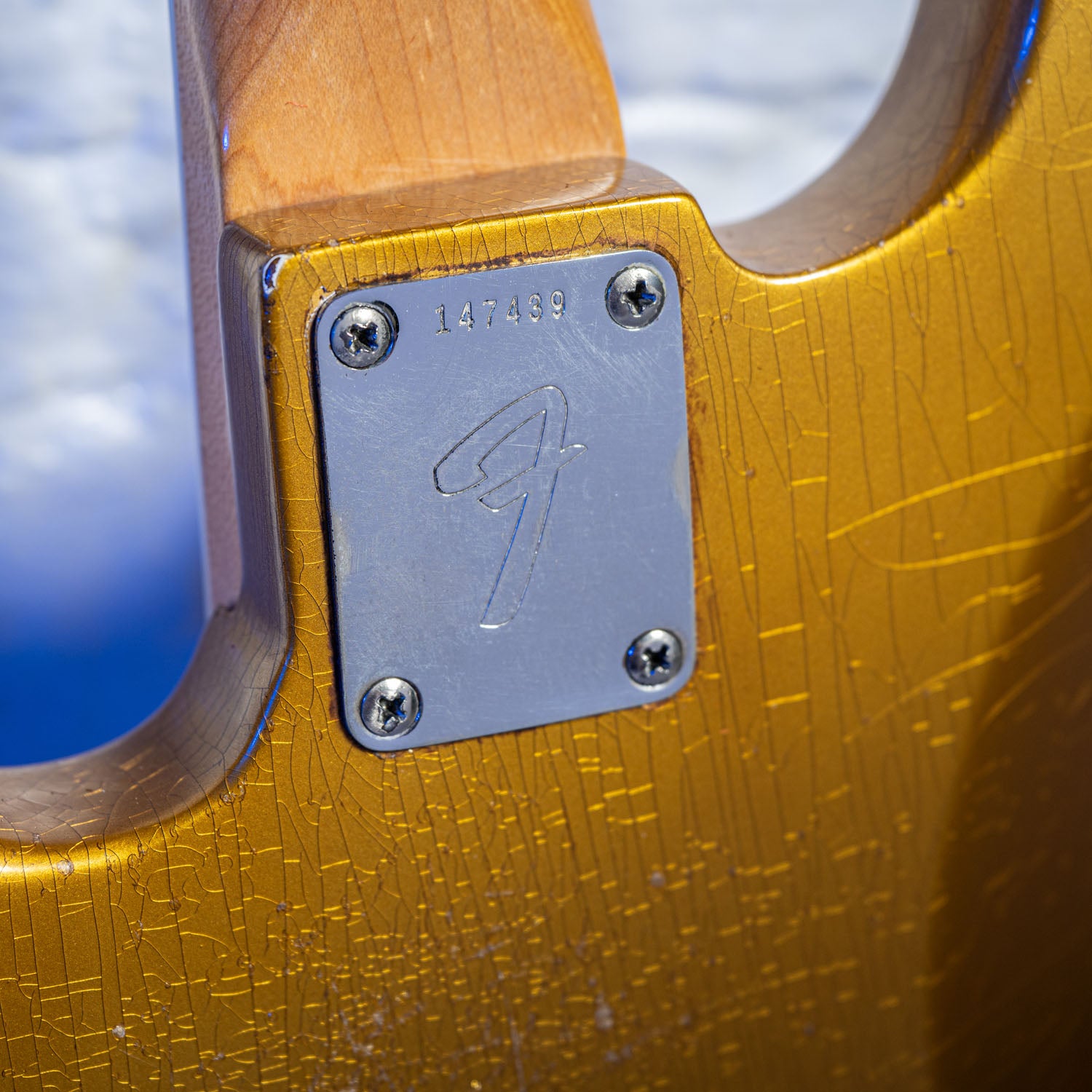 Fender Jazz Bass Shoreline Gold 1966