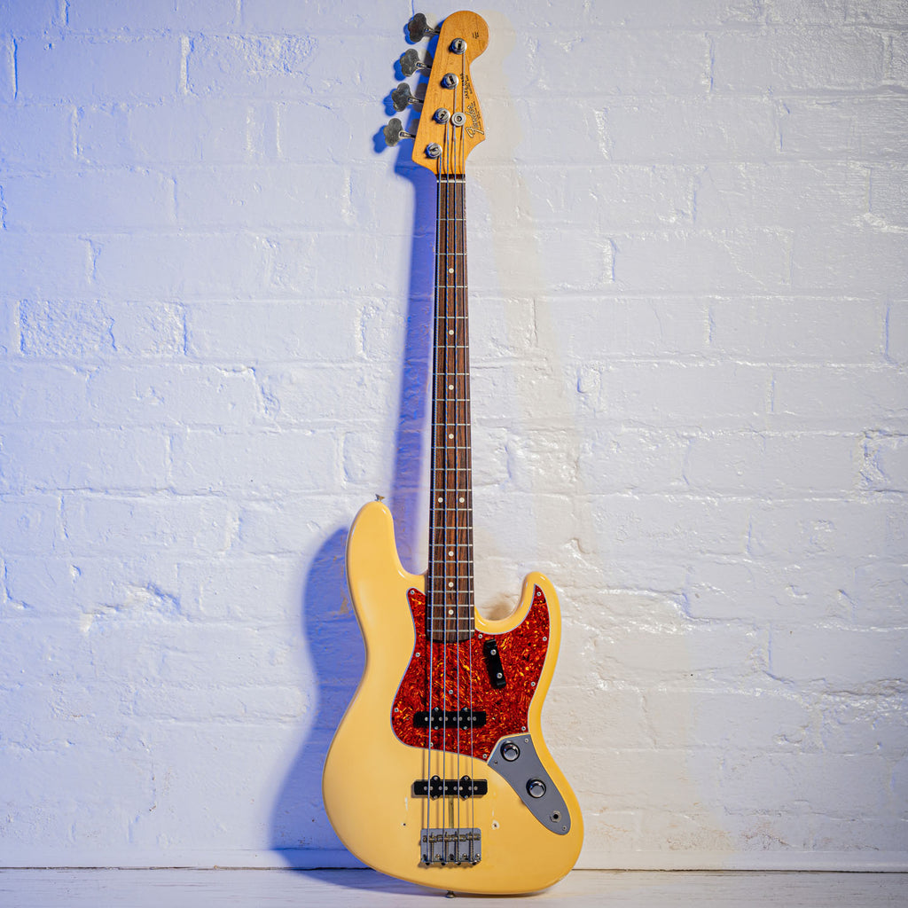 Fender Stack Knob Vintage Reissue Jazz Bass Olympic White/Cream 1992