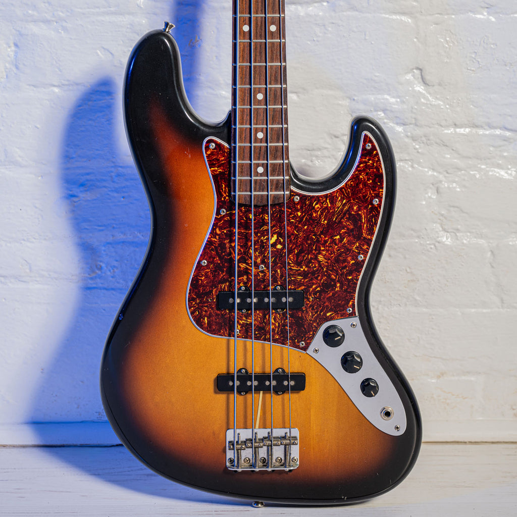 Squier JV Series Jazz Bass Sunburst 1982-84