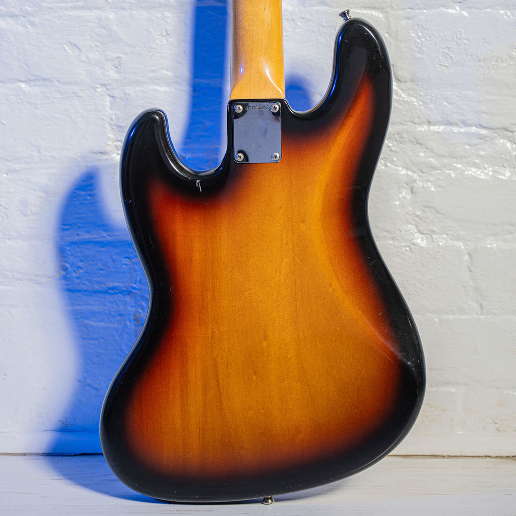 Squier JV Series Jazz Bass Sunburst 1982-84
