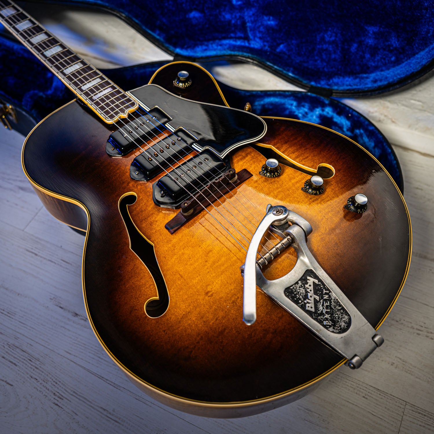 Gibson ES5 Ex Steve Howe YES ASIA Sunburst 1952
