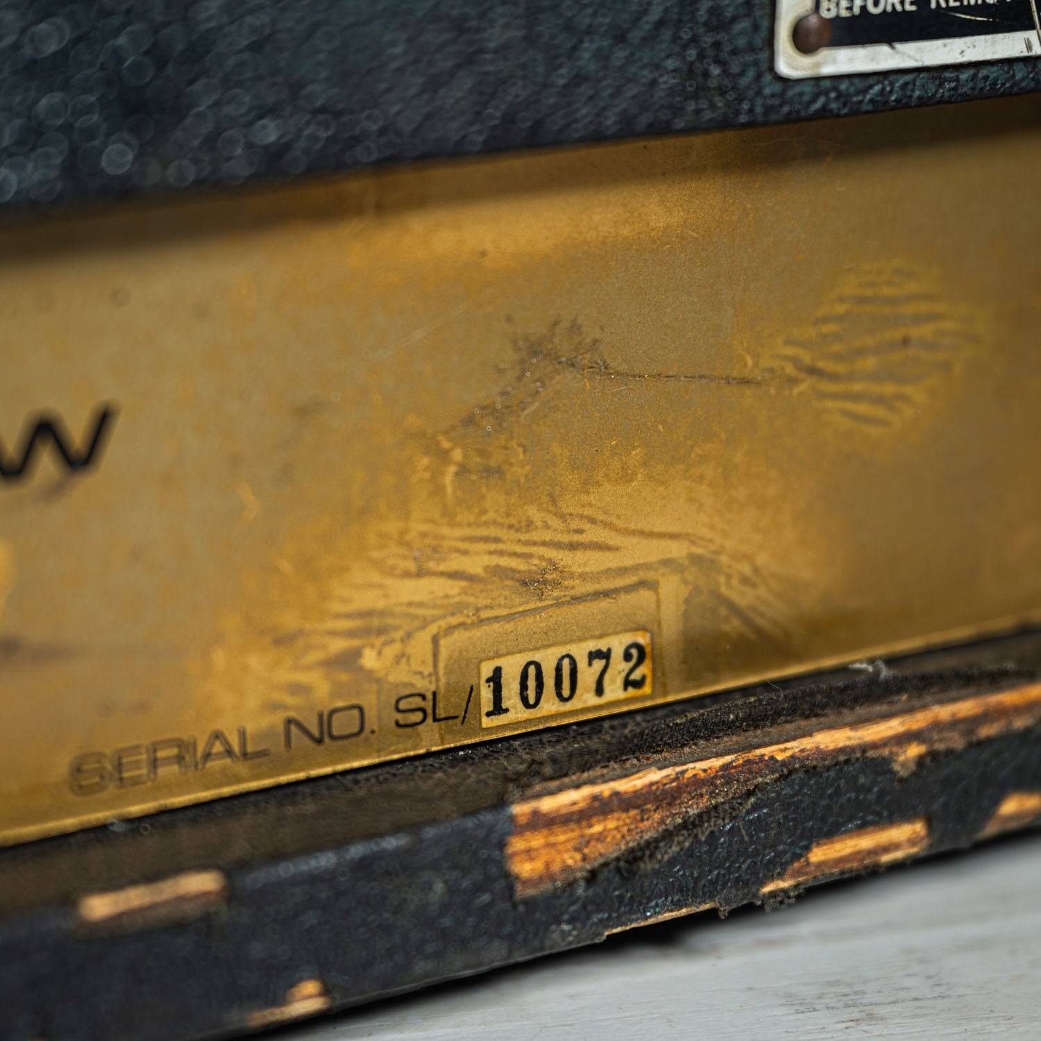 Marshall JTM100 Head HENDRIX SPEC Black 1966
