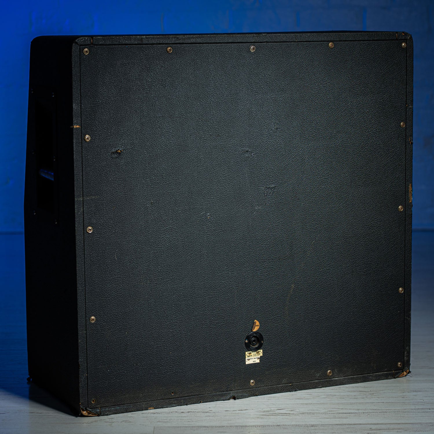 Marshall Basketweave 4x12 Cabinet Black 1970