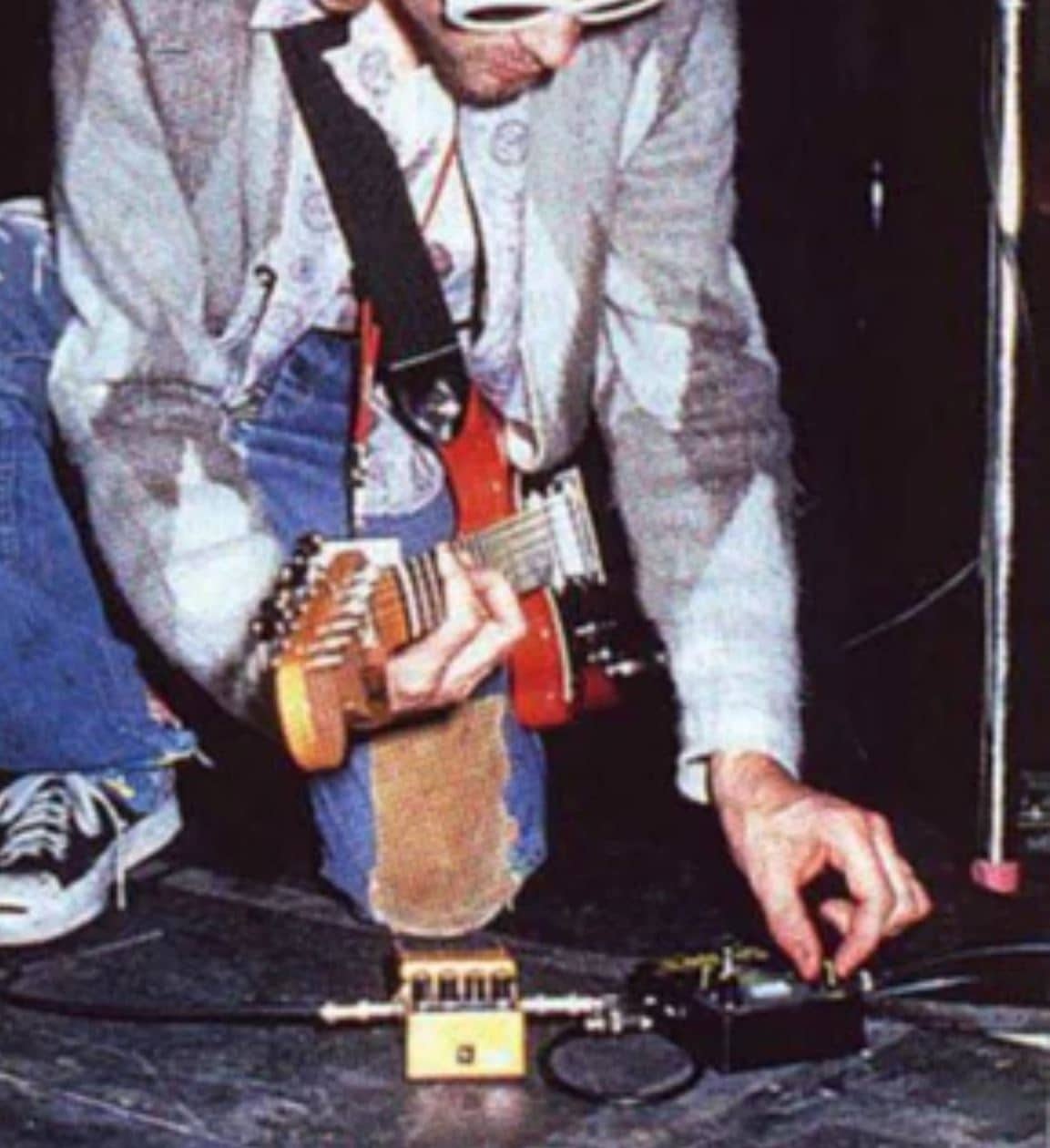 Tech 21 Sansamp Pedal Ex Kurt Cobain Black 1990