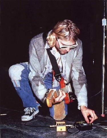 Tech 21 Sansamp Pedal Ex Kurt Cobain Black 1990