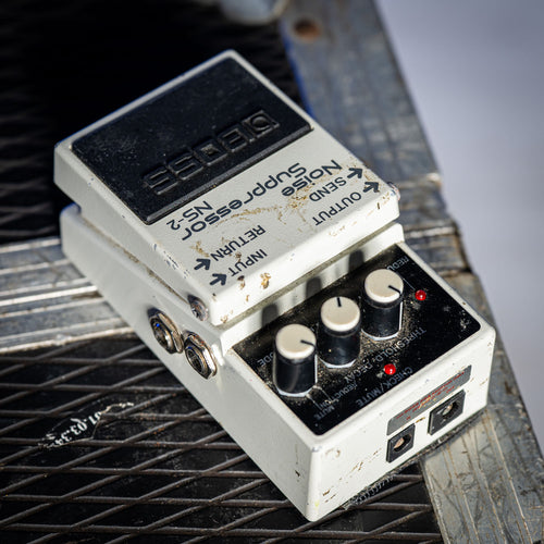 Boss NS-2 Noise Supressor Ex John Squire STONE ROSES White 2000