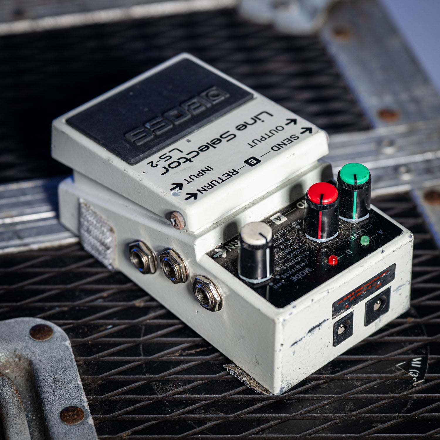 Boss LS-2 Line Selector Ex John Squire THE STONE ROSES White 2000