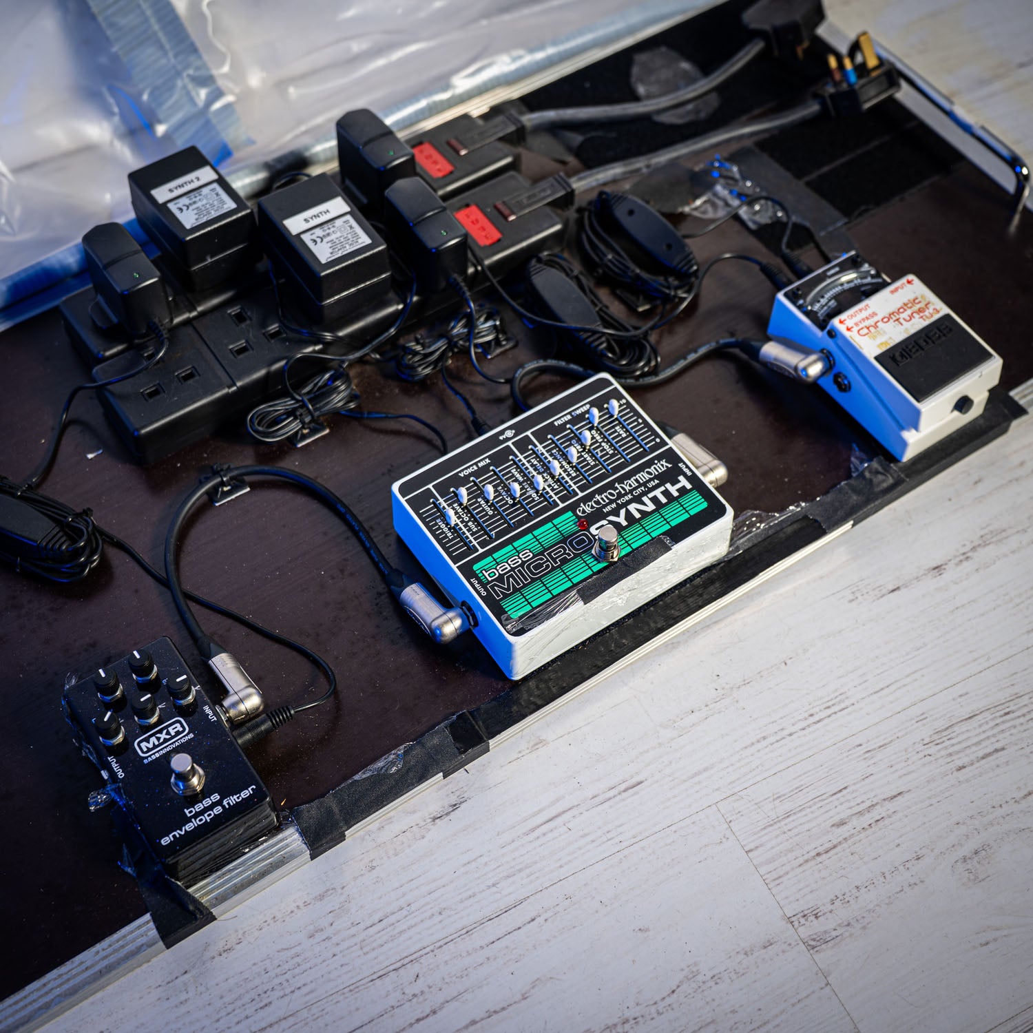 Mani Touring Pedal Board THE STONE ROSES Black 2012