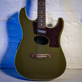 Fender Prototype Stratacoustic Ex IAN BROWN Tour Olive Green 2005
