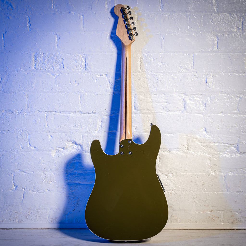 Fender Prototype Stratacoustic Ex IAN BROWN Tour Olive Green 2005