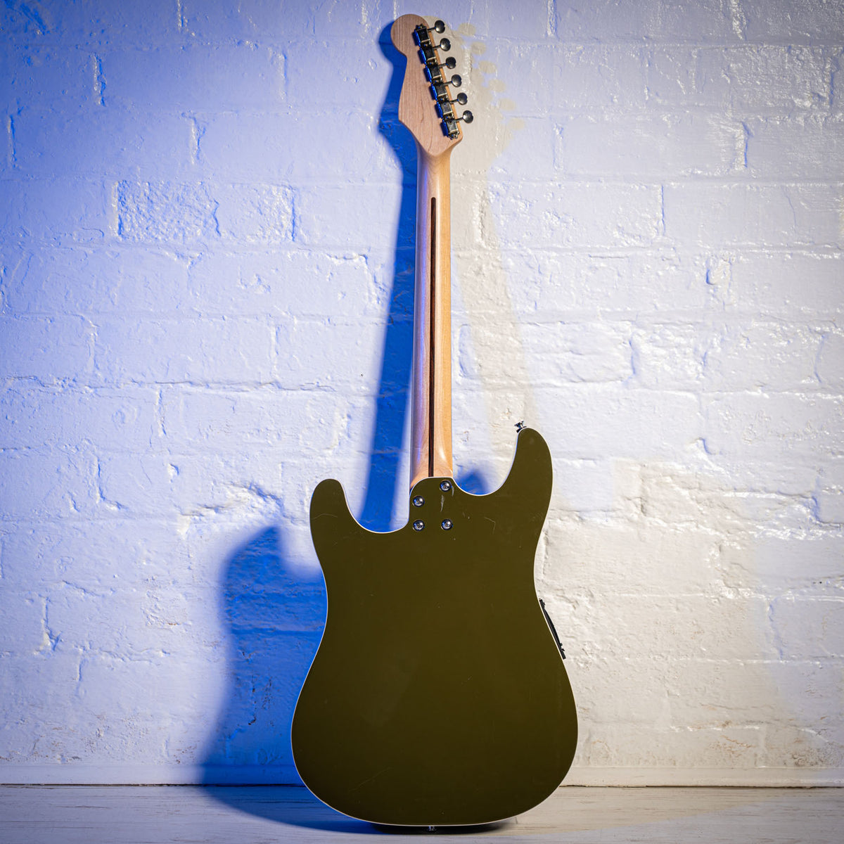 Fender Prototype Stratacoustic Ex IAN BROWN Tour Olive Green 2005