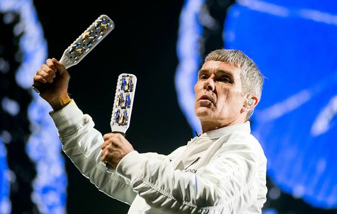 Latin Percussion Jingle Stick Ex Ian Brown STONE ROSES Black 2012