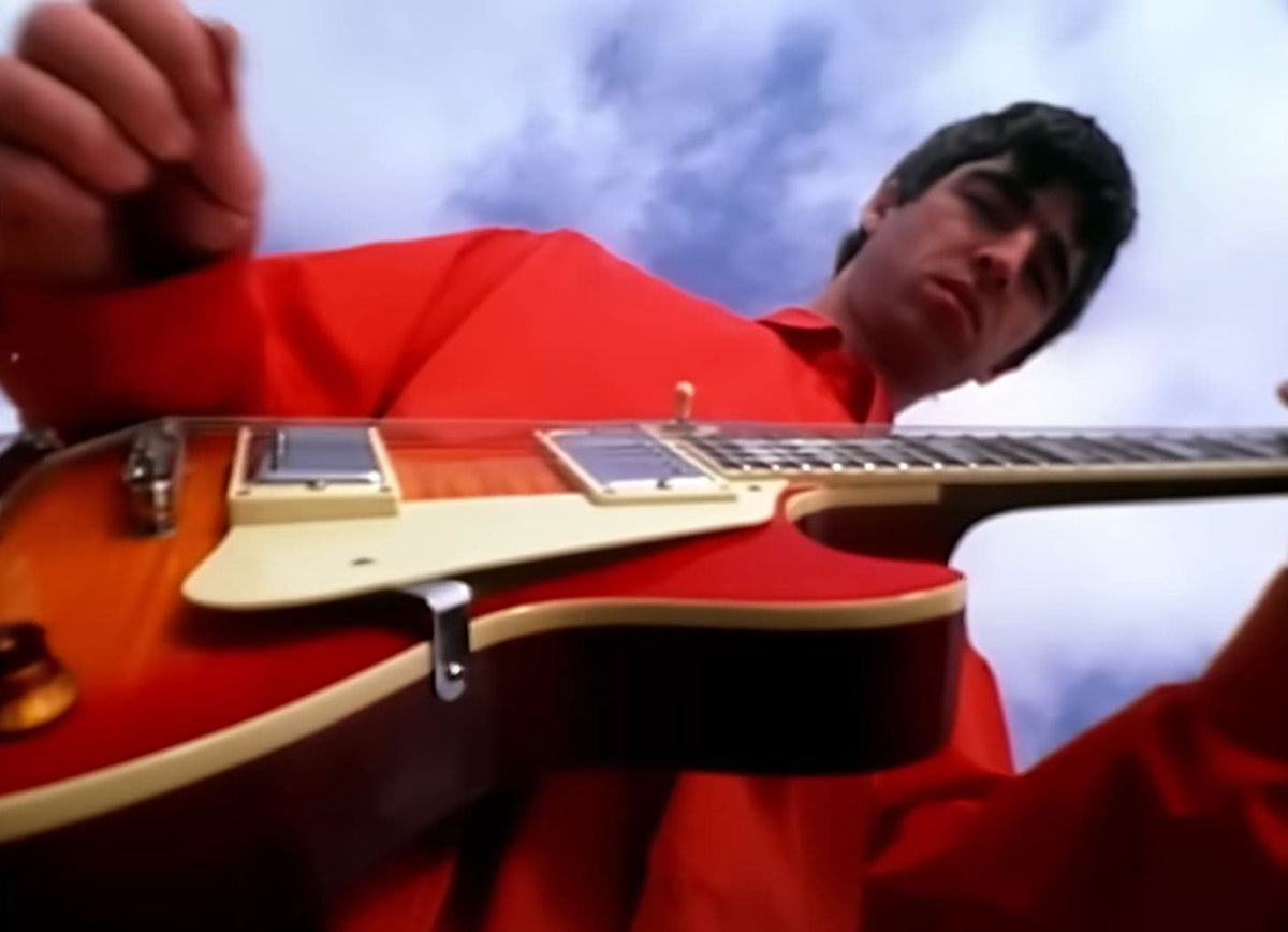 Oasis Les Paul Case Black 1990