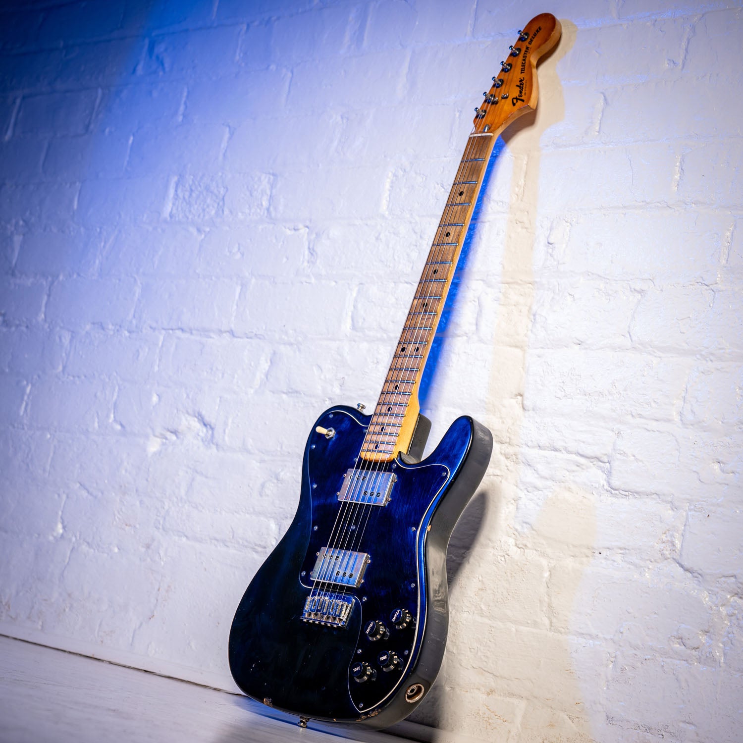 Fender Telecaster Deluxe EX Gaz Coombes SUPERGRASS Black 1978