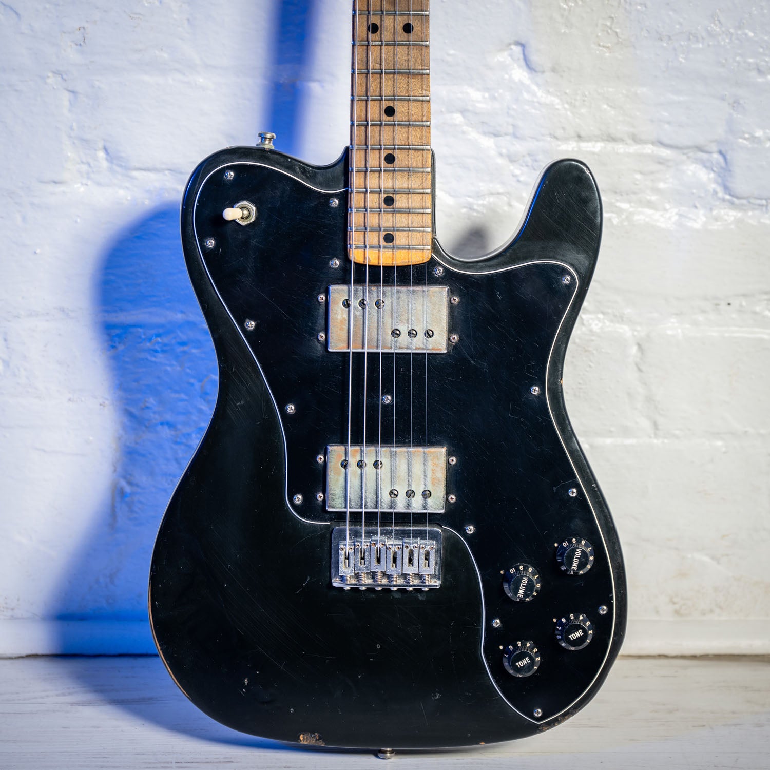 Fender Telecaster Deluxe EX Gaz Coombes SUPERGRASS Black 1978