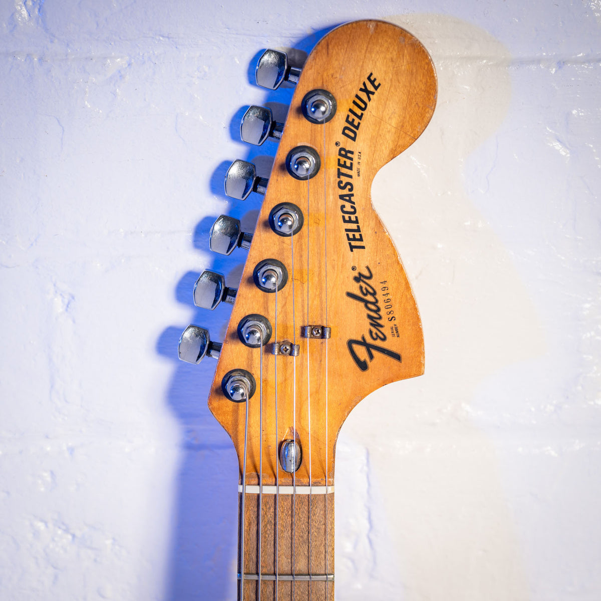 Fender Telecaster Deluxe EX Gaz Coombes SUPERGRASS Black 1978