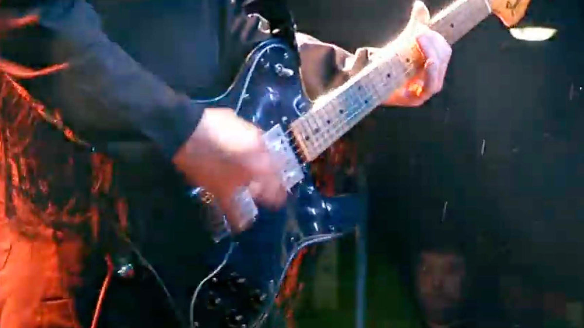 Fender Telecaster Deluxe EX Gaz Coombes SUPERGRASS Black 1978