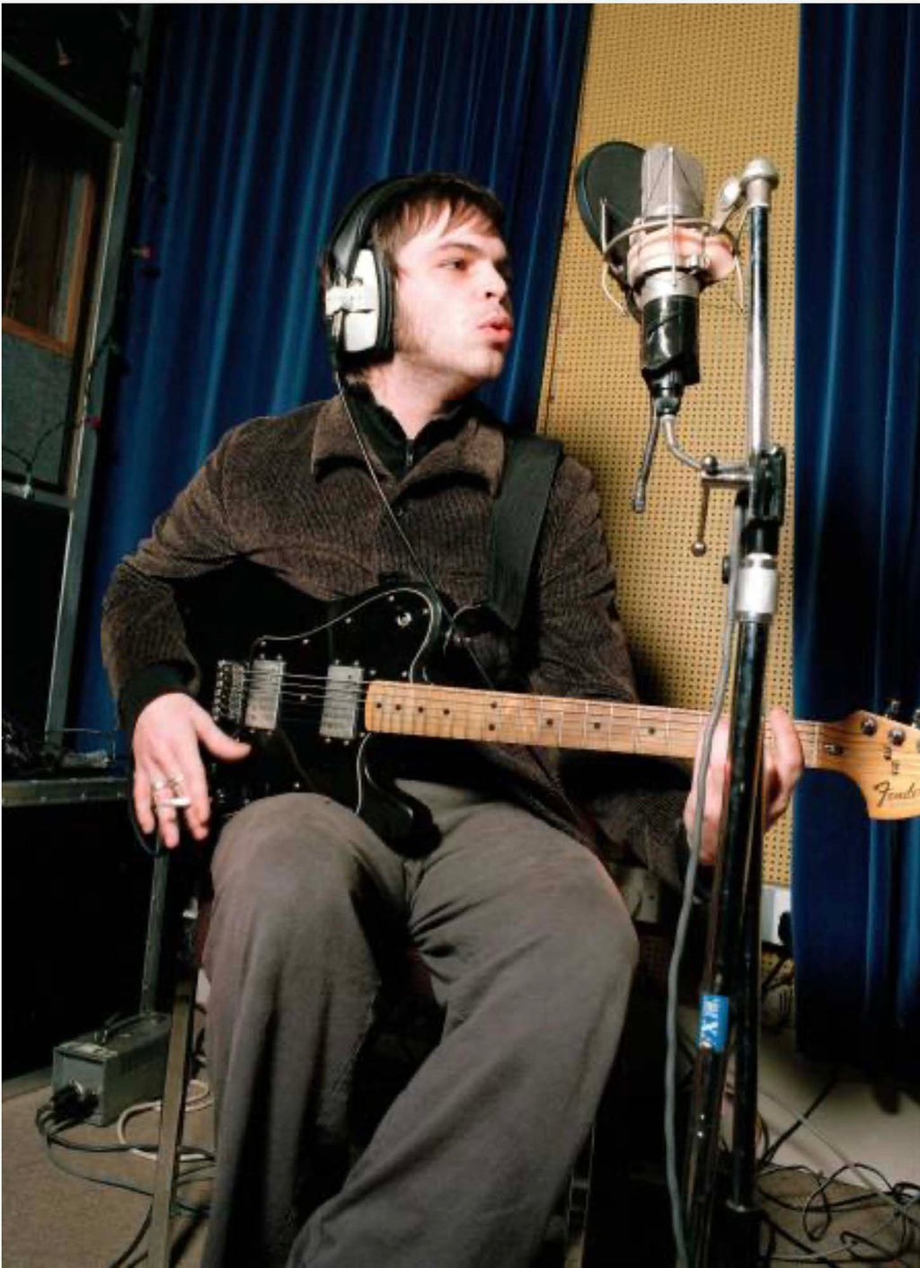 Fender Telecaster Deluxe EX Gaz Coombes SUPERGRASS Black 1978