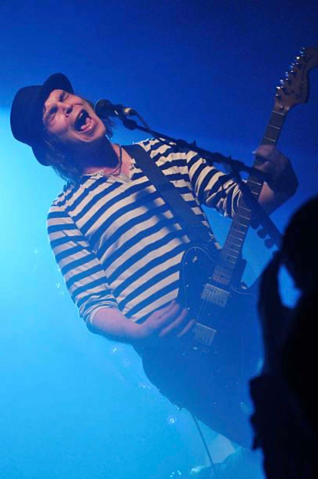 Fender Telecaster Deluxe EX Gaz Coombes SUPERGRASS Black 1978