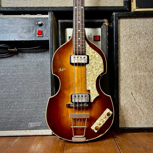 Hofner 500/1 Violin Bass McCartney Spec Sunburst 1962