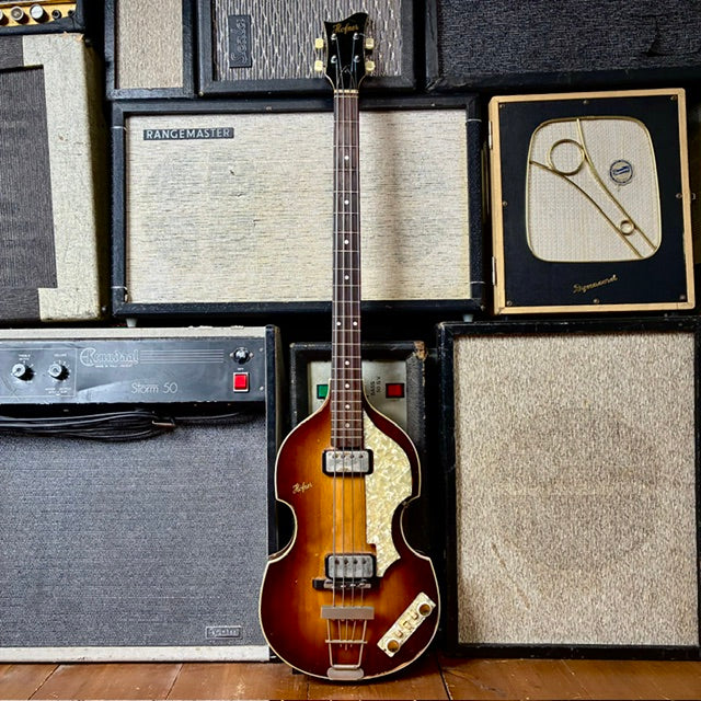 Hofner 500/1 Violin Bass McCartney Spec Sunburst 1962