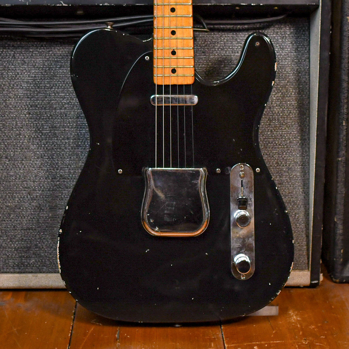 fender Telecaster Black (refinished) 1969