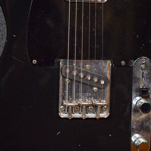 fender Telecaster Black (refinished) 1969
