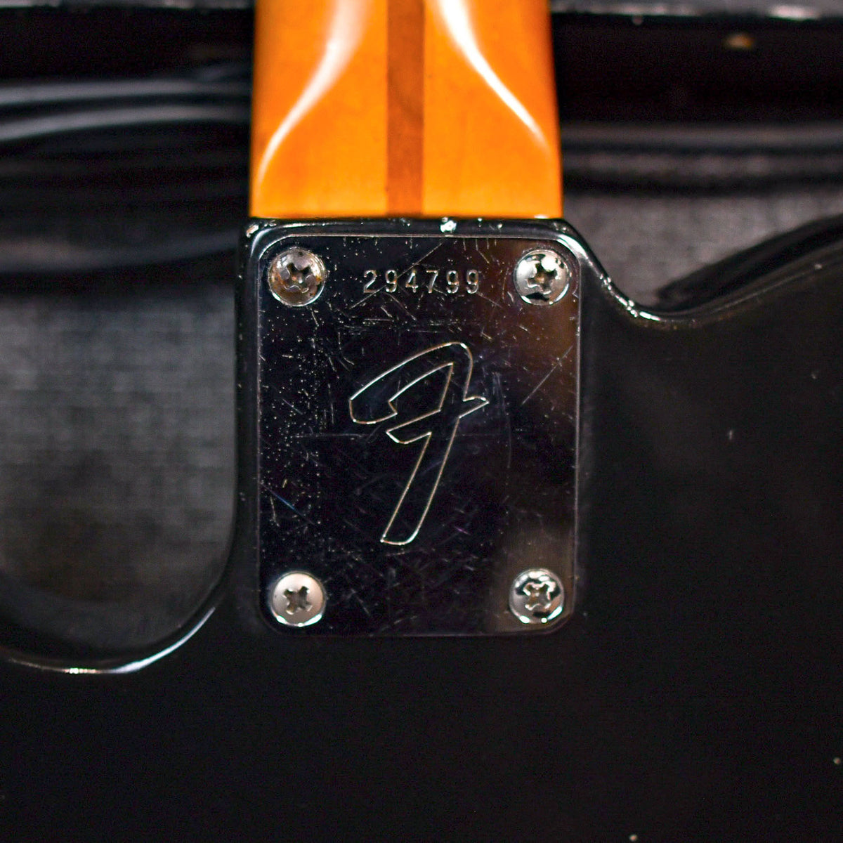 fender Telecaster Black (refinished) 1969