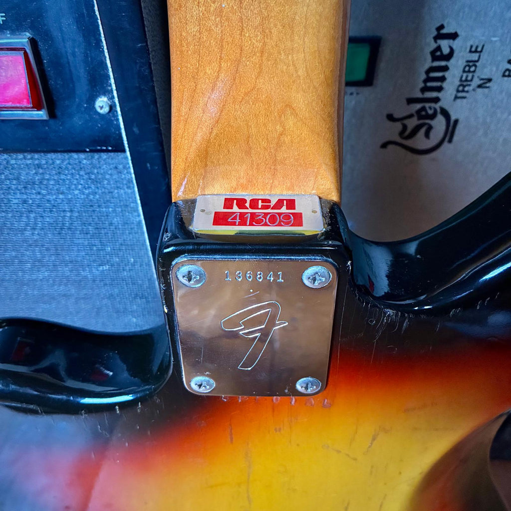 Fender Electric XII RCA STUDIOS GUITAR Sunburst 1966