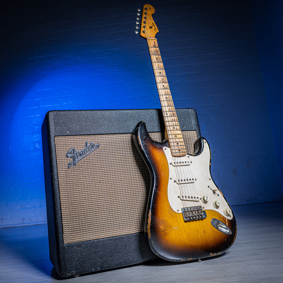 Faux 57 Stratocaster Sunburst 2000