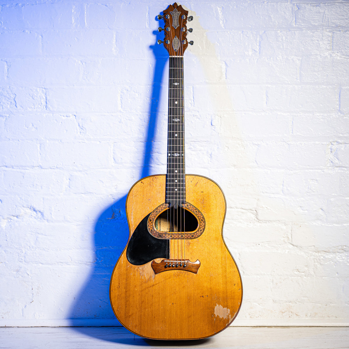 Zemaitis Superior Model Acoustic LEFT HANDED Natural 1970