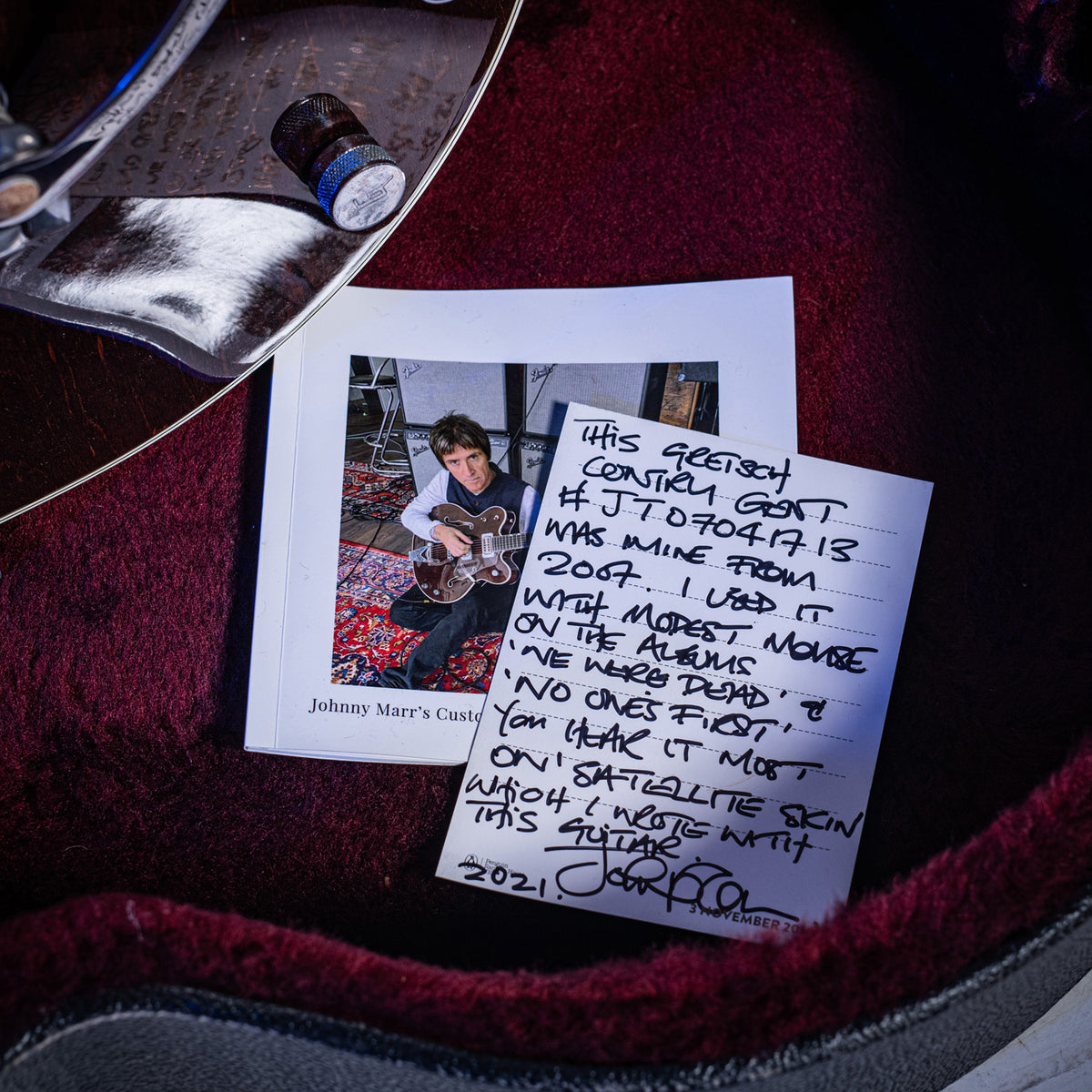 Gretsch Country Gentleman Ex JOHNNY MARR Walnut 2000
