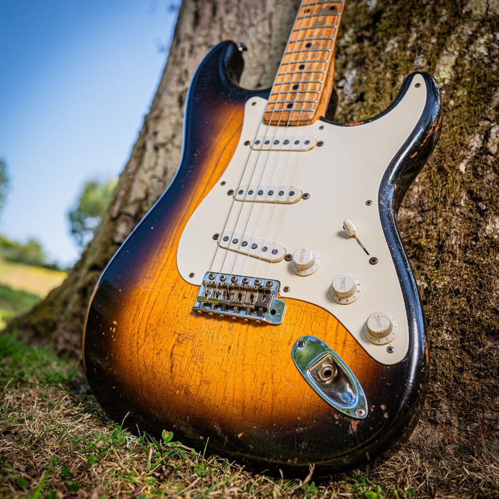 Fender Stratocaster Ash Body Sunburst 1956