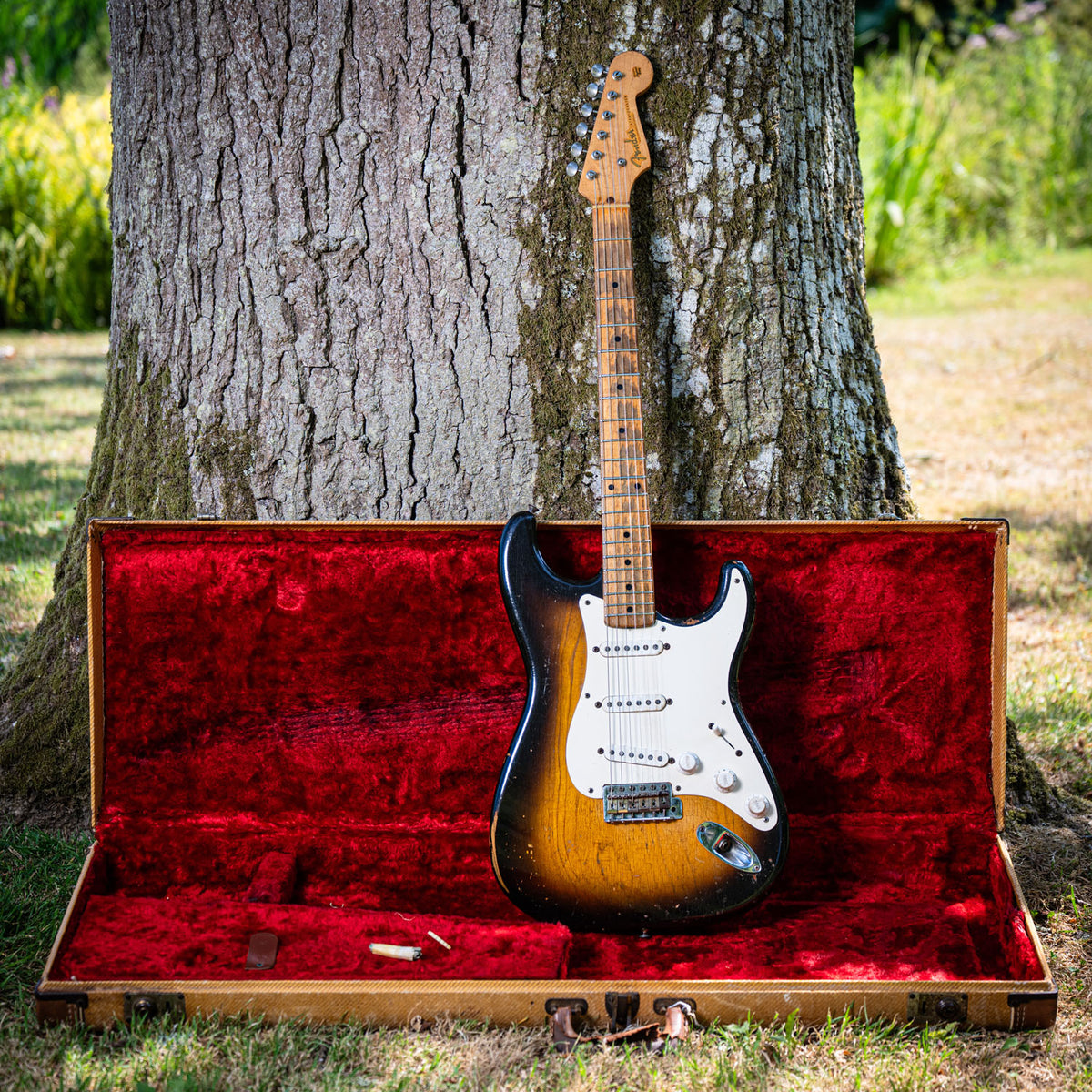 Fender Stratocaster Ash Body Sunburst 1956