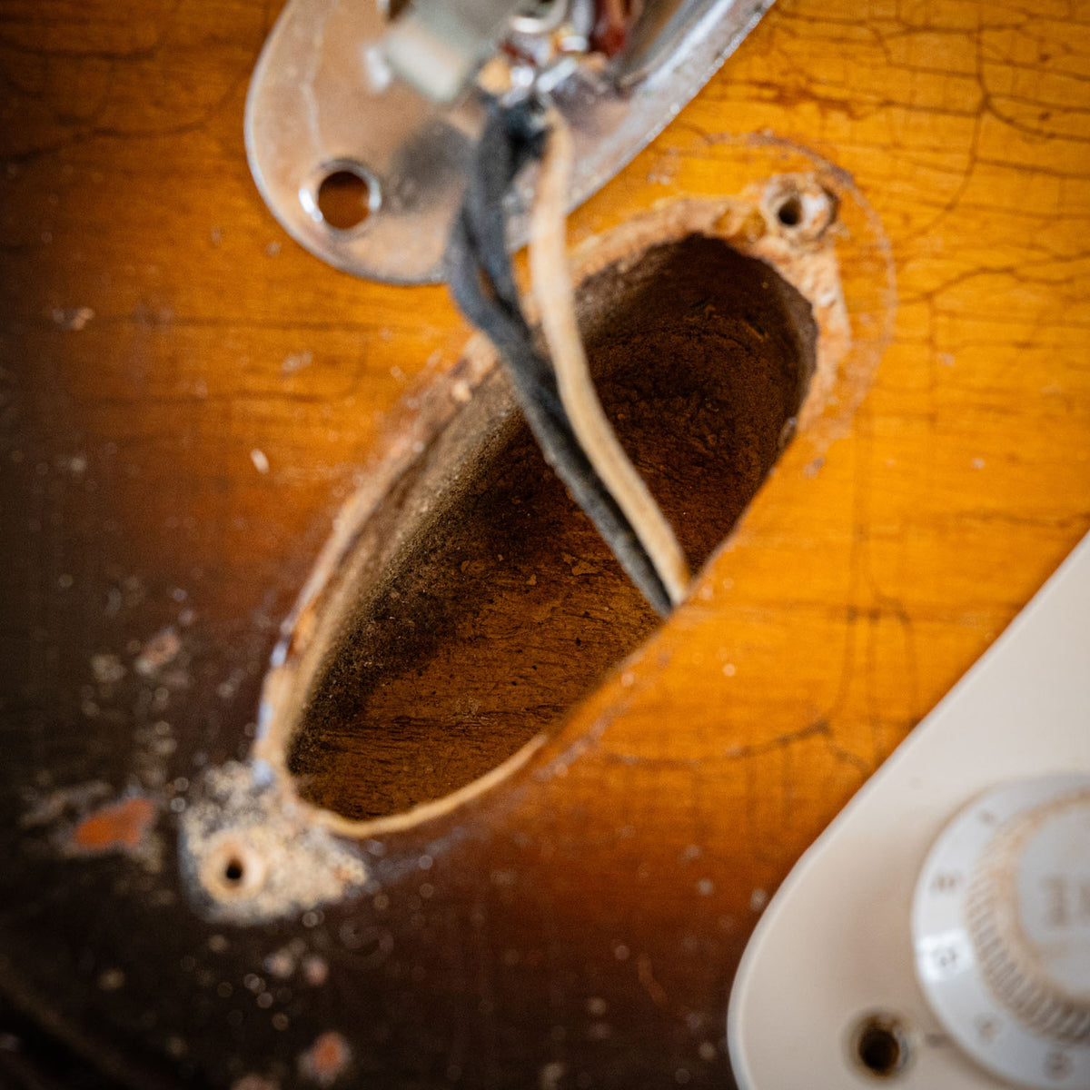 Fender Stratocaster Ash Body Sunburst 1956