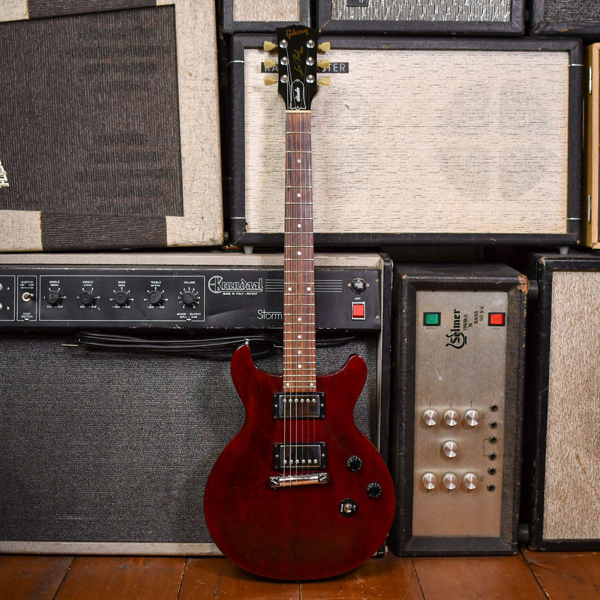 Gibson Les Paul Studio Double Cutaway Wine Red 1997