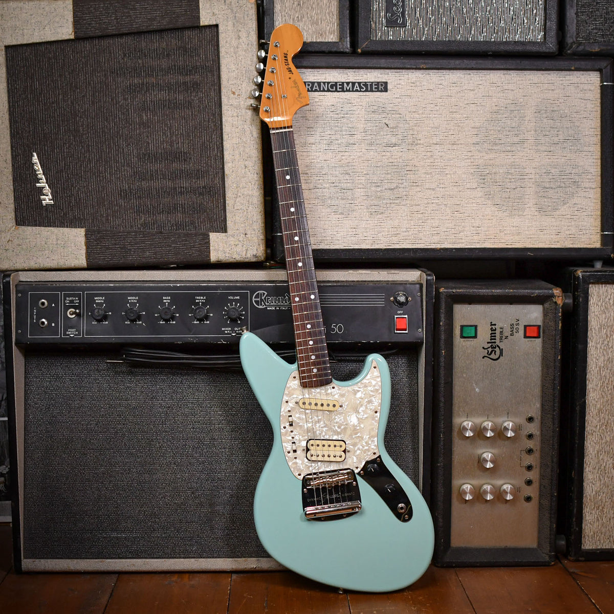 Fender Jag-stang Kurt Cobain Nirvana JSG-65 Sonic Blue 2007