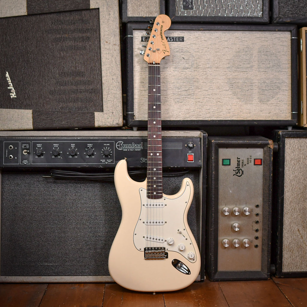 Fender Albert Hammond Jr Signature Stratocaster THE STROKES Olympic White 2018