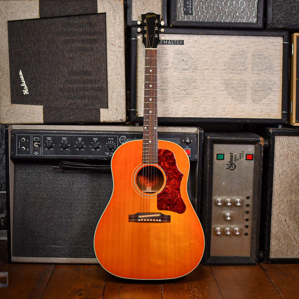 Gibson 1965 Reissue J45 Donovan Signature Model Ltd Edition Cherry Sunburst 2011
