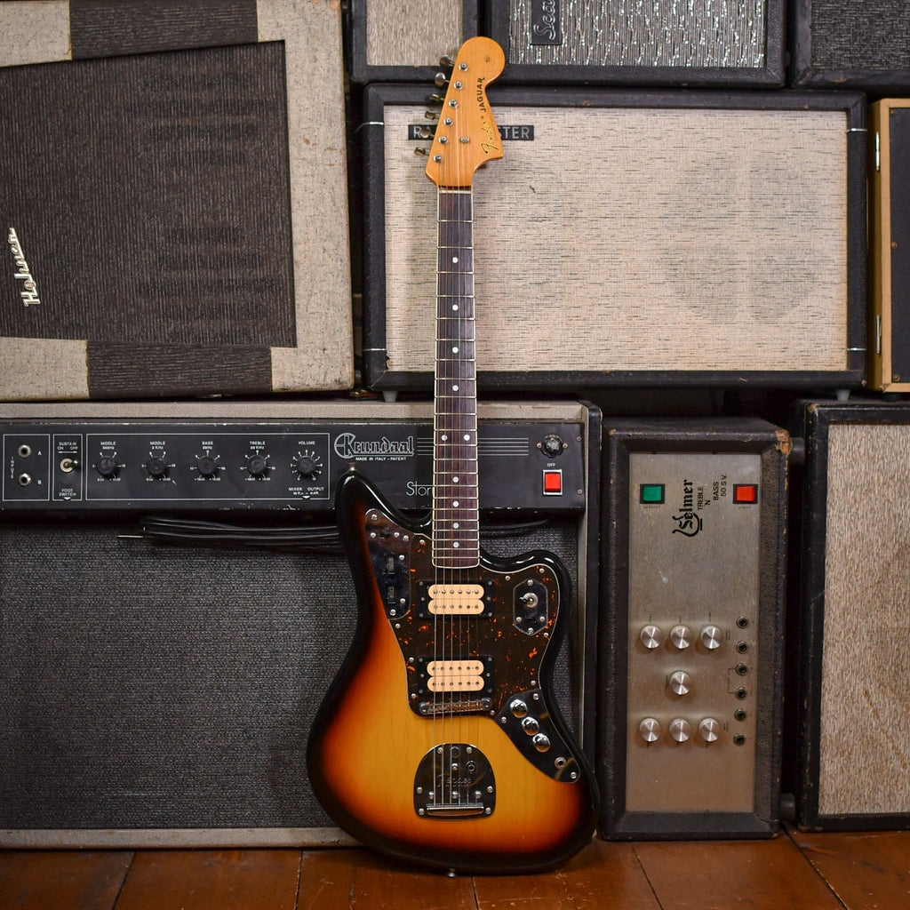 Fender Kurt Cobain style Jaguar Japanese Dealer Order HUG-66KC Sunburst 2010