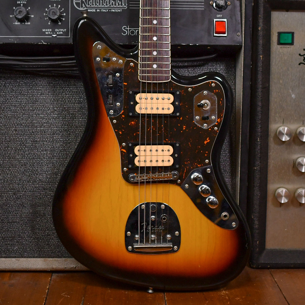 Fender Kurt Cobain style Jaguar Japanese Dealer Order HUG-66KC Sunburst 2010